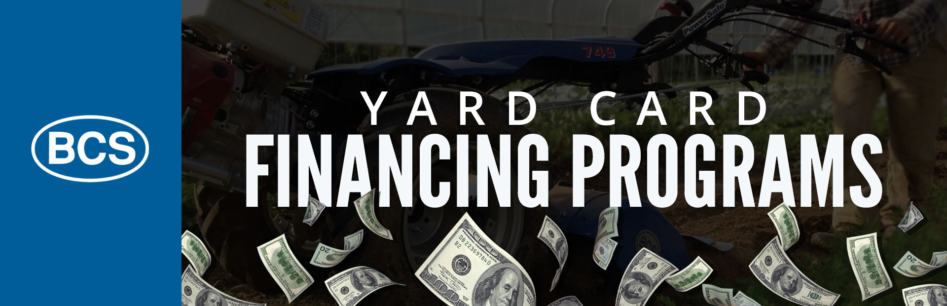 BCS America: Yard Card Financing Programs